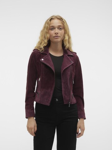 VERO MODA Overgangsjakke i lilla: forside