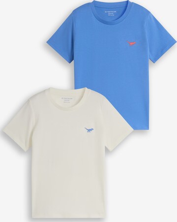 TOM TAILOR Shirt in Blue: front
