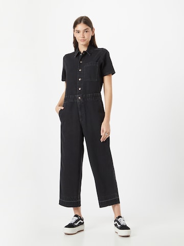 melns LEVI'S ® Kombinezons 'SS Heritage Jumpsuit': no priekšpuses