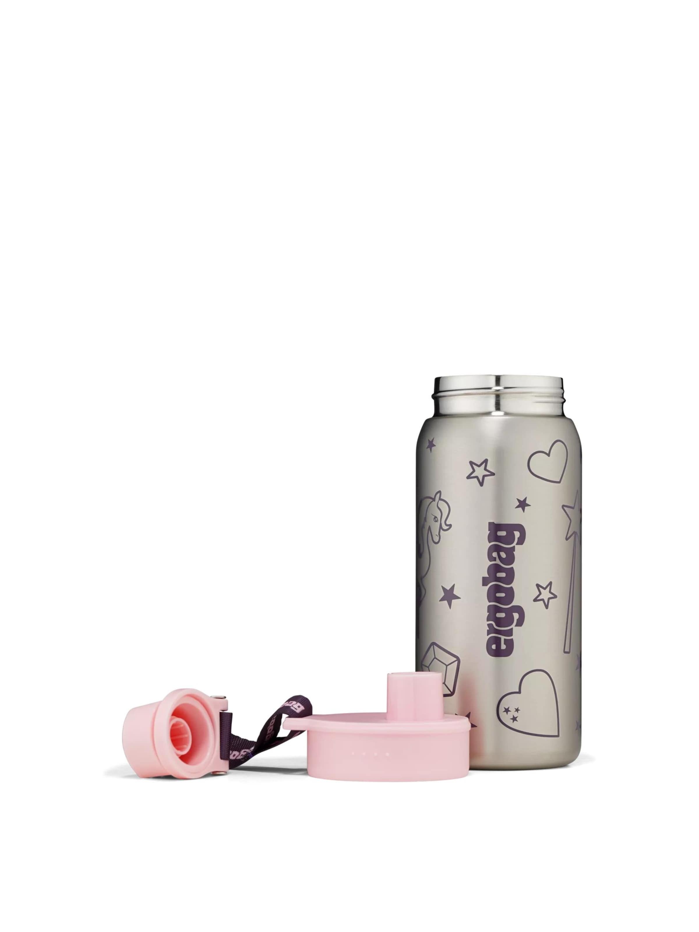 ergobag Drinking Bottle 'Trinkflasche Edelstahl Trinkflasche' in Pink