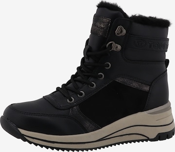 TOM TAILOR Nauhanilkkurit värissä musta: etupuoli