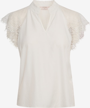 Cream - Blusa 'Nola' em branco: frente