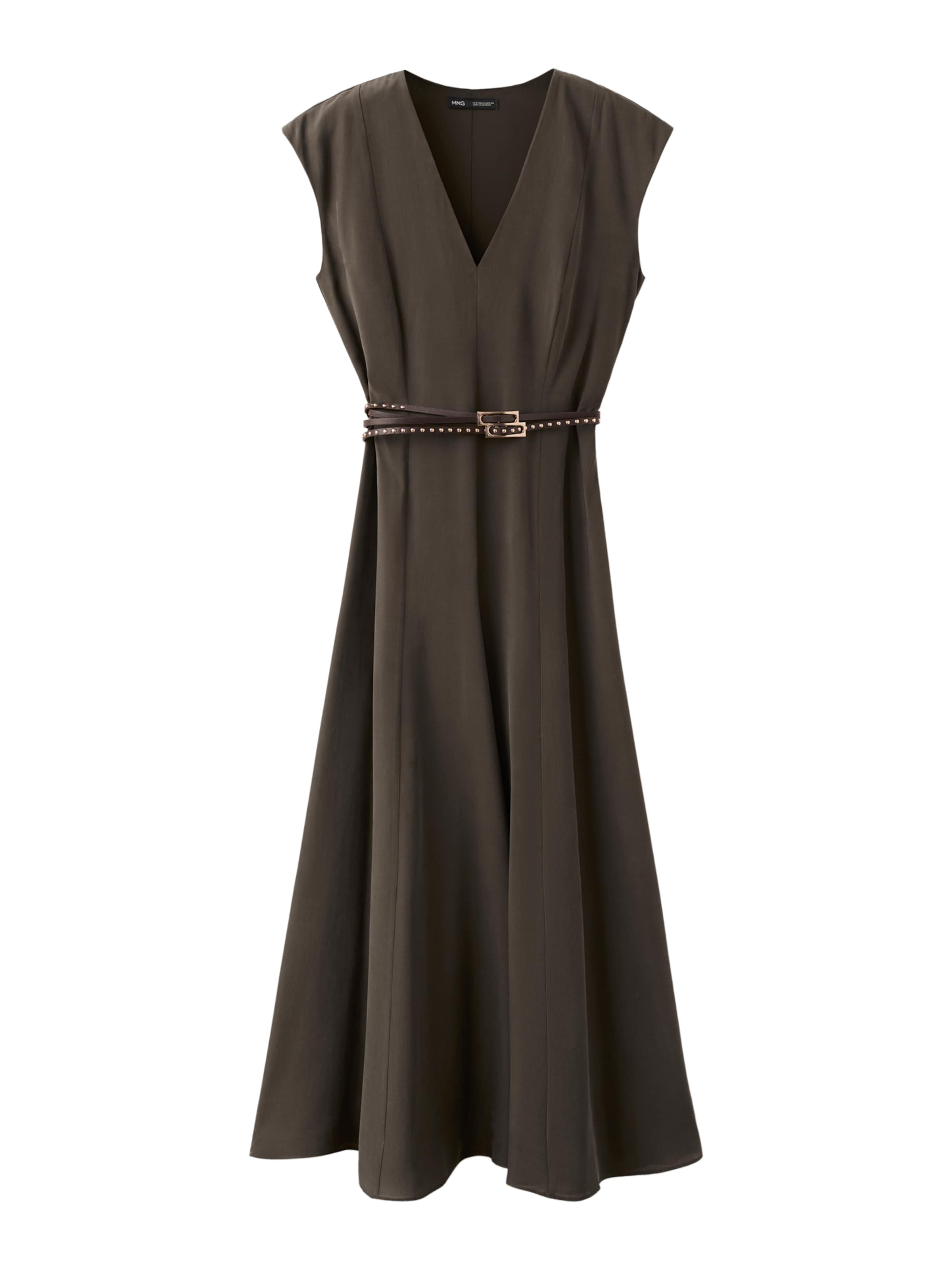 Abito 'RAMONE' MANGO di colore marrone scuro, Visualizzazione prodotti