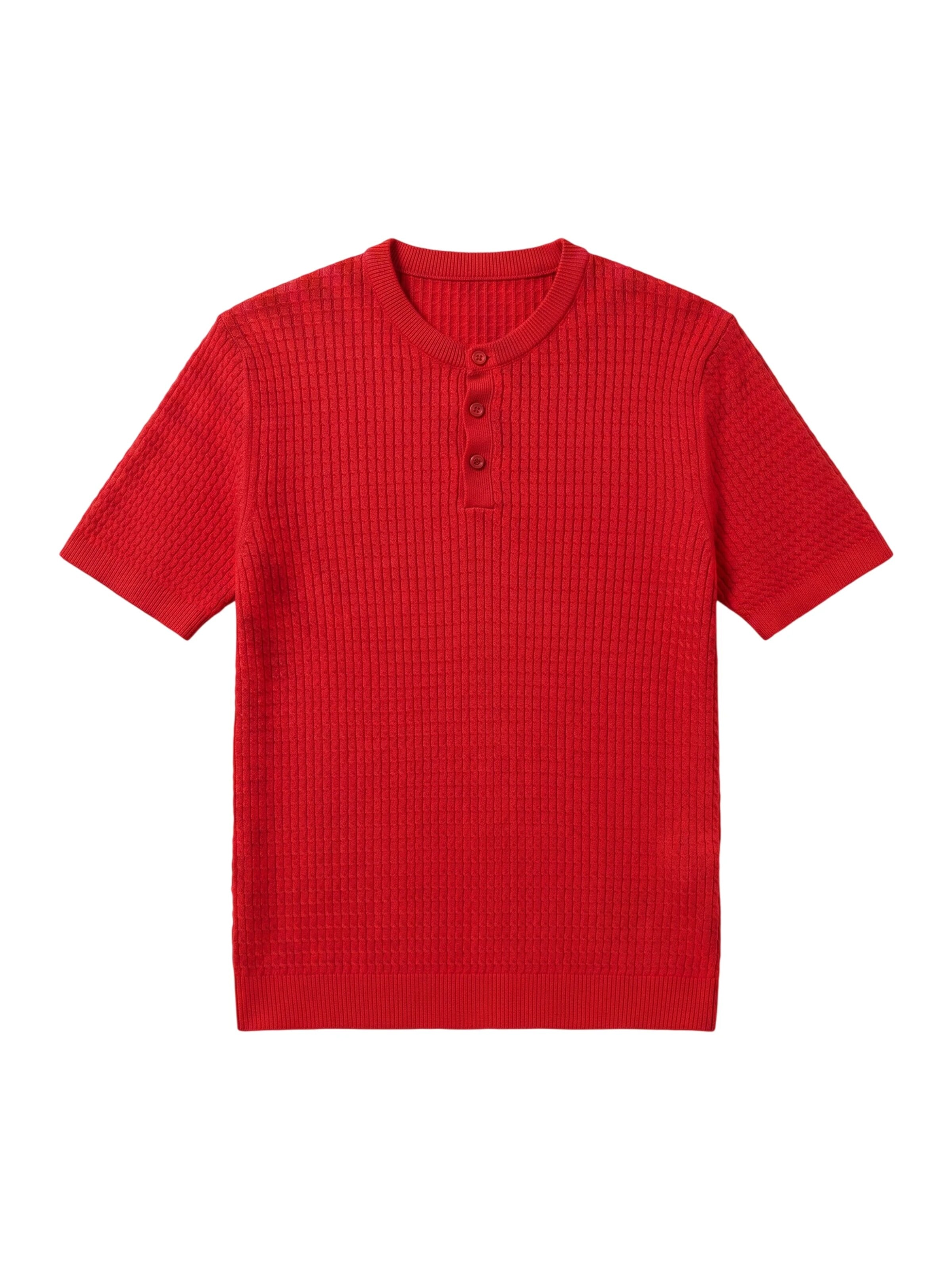 Kleidermafia Shirt in Rood: voorkant