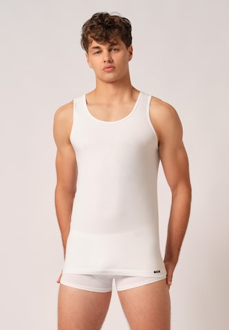 Maillot de corps Skiny en blanc : devant