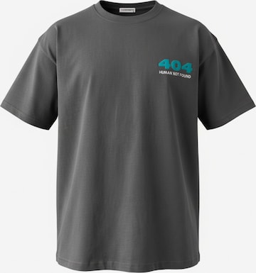KleidermafiaMajica 'Oversize 404 T-shirt - Anthracite' - siva boja: prednji dio