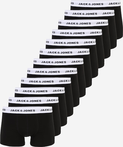JACK & JONES Bokserishortsit 'JACSOLID' värissä musta / valkoinen, Tuotenäkymä