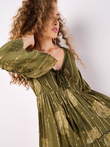 Apricot Dress ' ' in Green