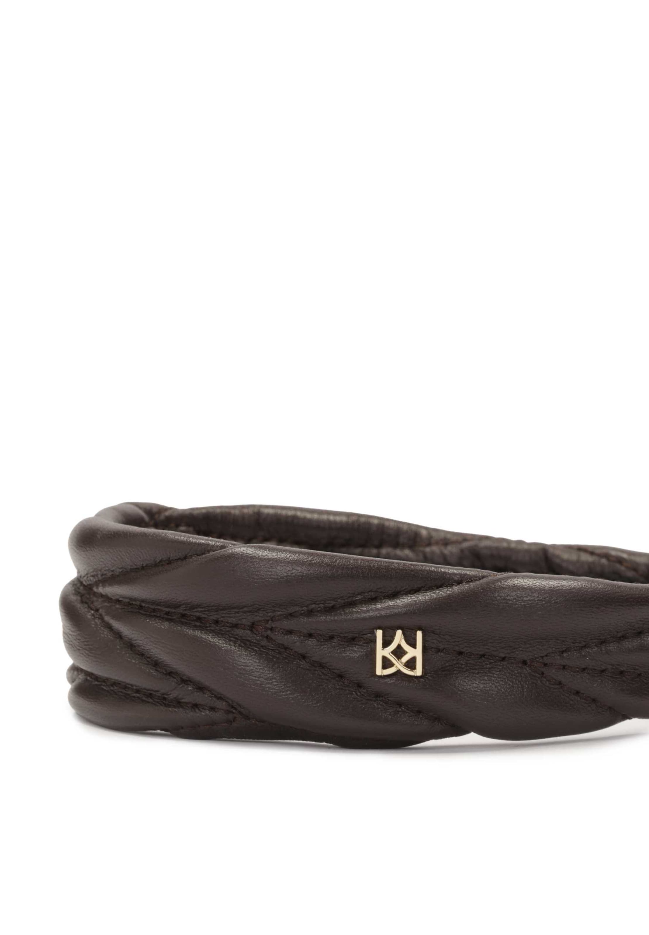 Ornement pour cheveux Kazar en marron