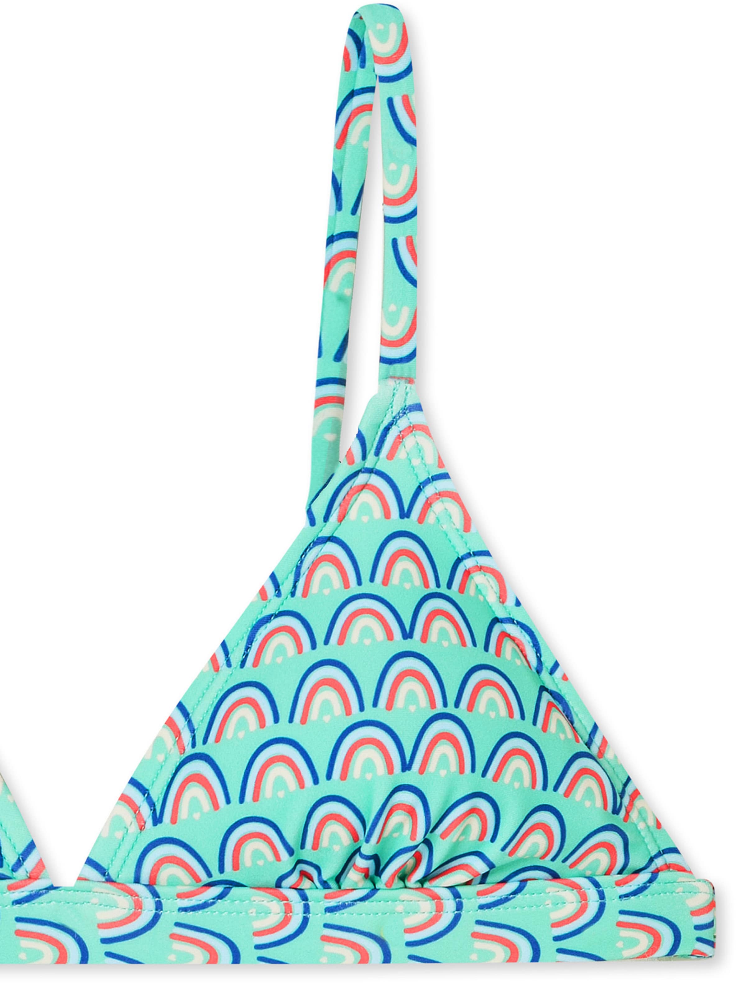SCHIESSER T-shirt Bikini ' Aqua Teens Girls ' in Blauw
