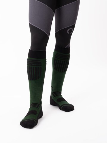 Occulto Sports socks 'Felix' in Green