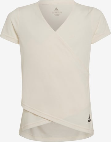 ADIDAS PERFORMANCE Performance Shirt 'AEROREADY' in White: front