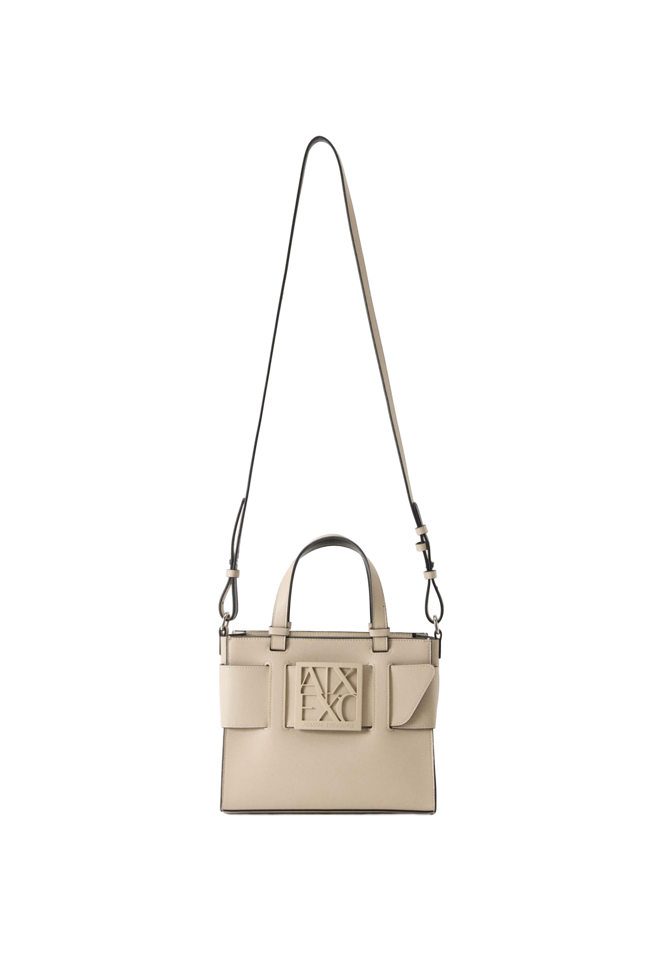 ARMANI EXCHANGE Handtas in Beige: voorkant