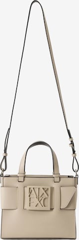 ARMANI EXCHANGE Handtas in Beige: voorkant