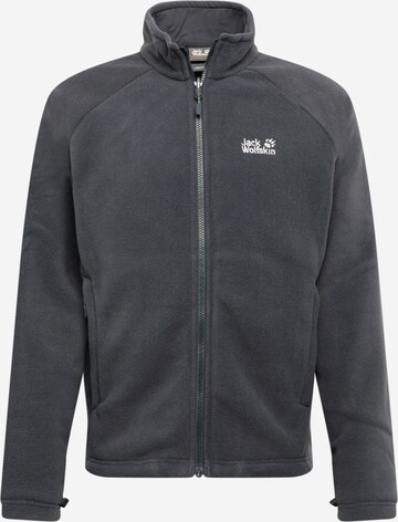 JACK WOLFSKIN Outdoor jacket 'MOUNT ISA' in Grey