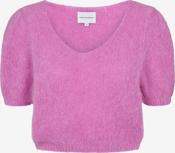 americandreams Pullover 'Lolanda' in Pink: Vorderseite