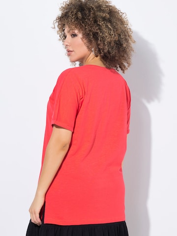 T-shirt Ulla Popken en rouge