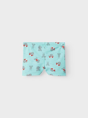 Shorts de bain 'NMMZIGURT' NAME IT en vert