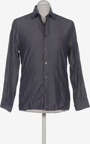 Calvin Klein Button Up Shirt in S in Grey: front