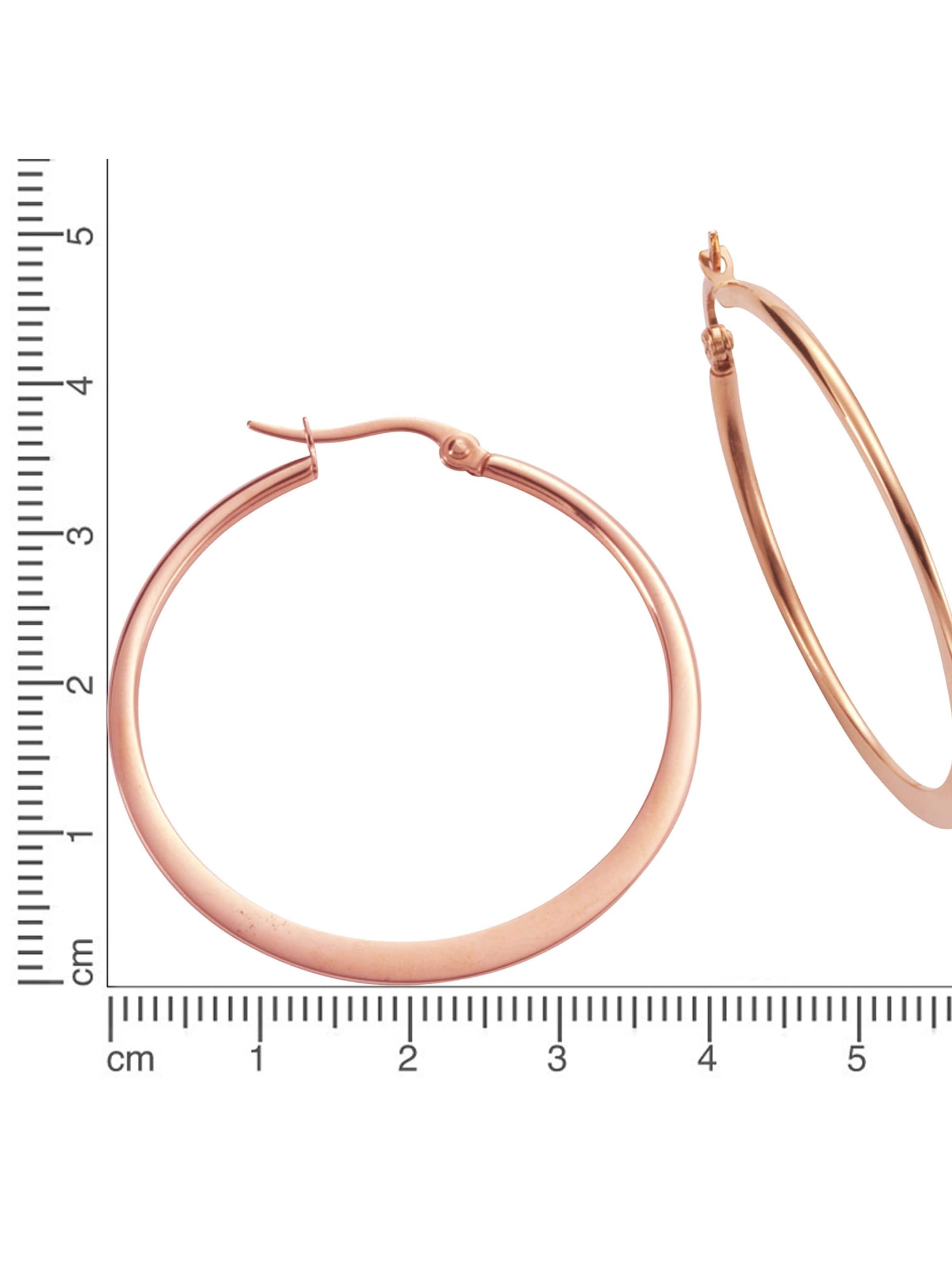 Zeeme Ohrringe in Gold: Vorderseite