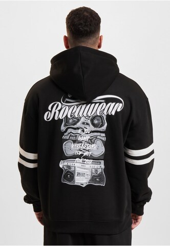 ROCAWEAR Sweatshirt in Black: front