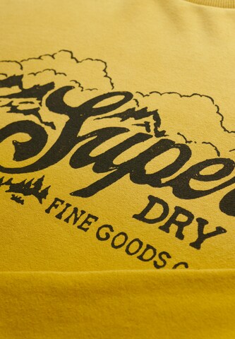 Superdry Sweatshirt in Geel