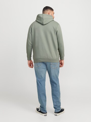 Jack & Jones Plus Sweatshirt 'JJEStar' in Green