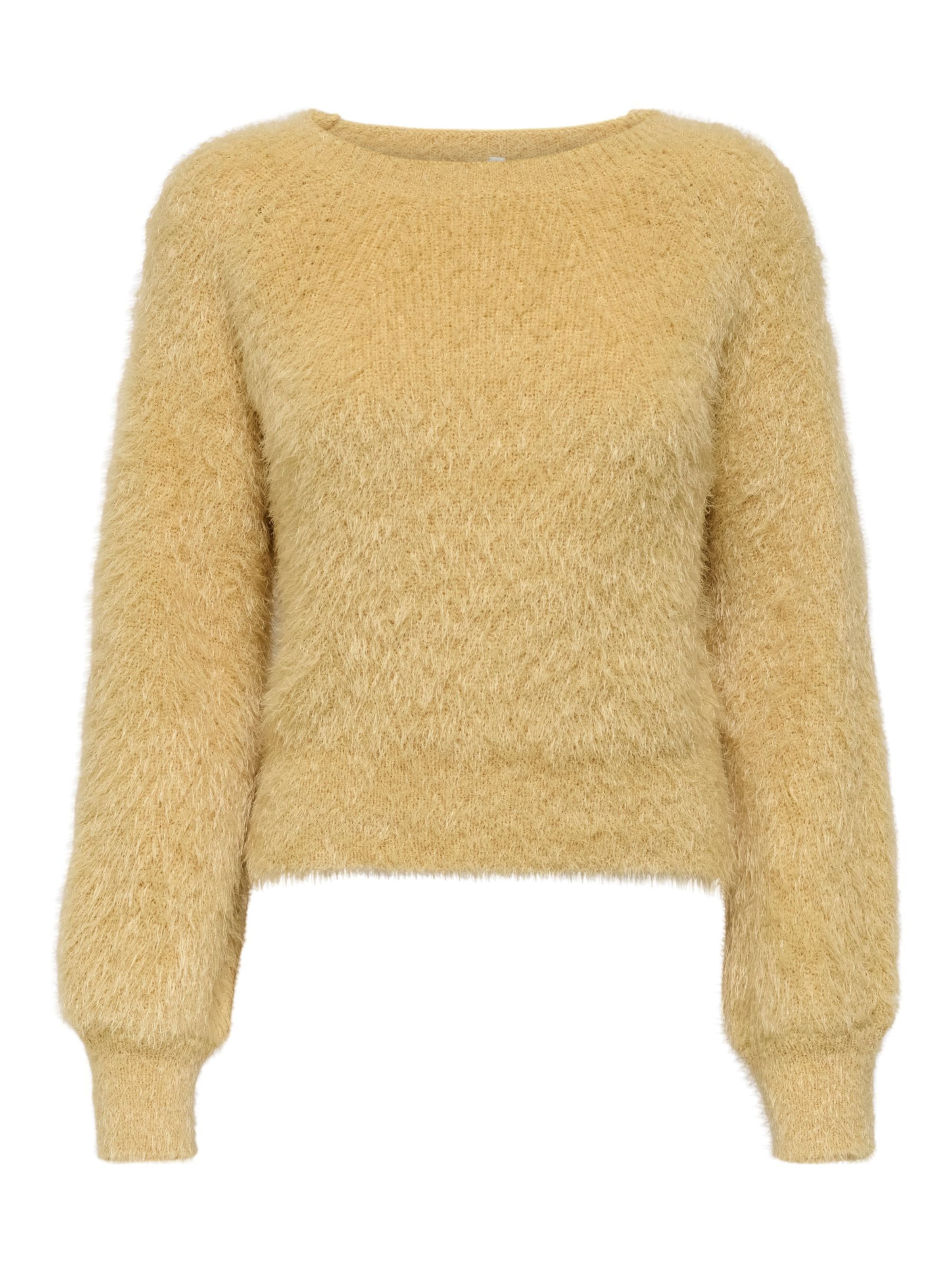 ONLY Strickpullover 'ONLLULU' in camel, Produktansicht