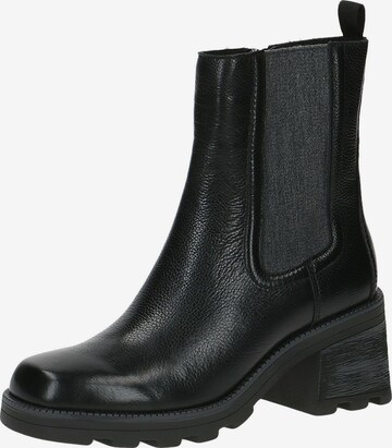 Bottines CAPRICE en noir : devant