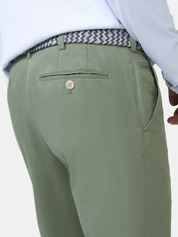 Regular Pantalon chino 'Bonn' MEYER en vert
