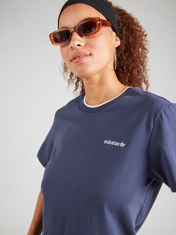 Maglietta di ADIDAS ORIGINALS in blu