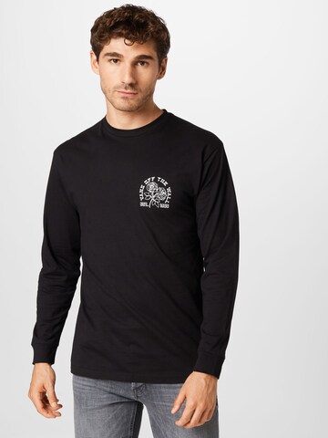 VANS Shirt 'NOW IS THE TIME' in Black: front