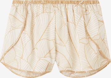 INTIMISSIMI Short Pajama Set 'GOLDEN HOUR' in Beige: front
