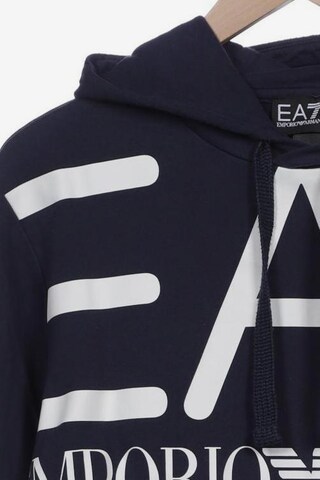EA7 Emporio Armani Sweatshirt & Zip-Up Hoodie in L in Blue