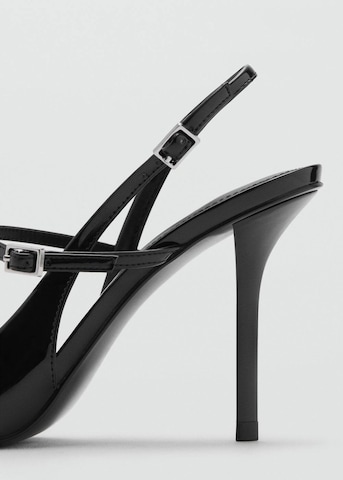 MANGO Slingback Pumps 'Noom' in Black