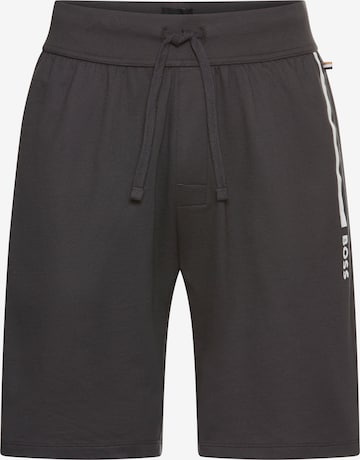 BOSS Kalhoty – černá: přední strana