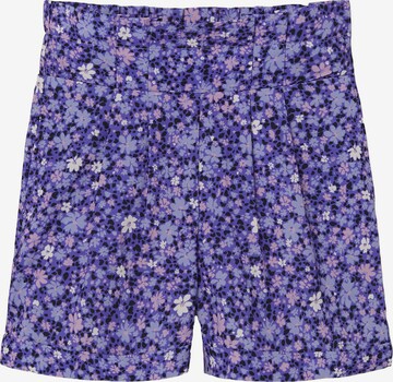 NAME IT Regular Trousers 'Fann' in Purple: front
