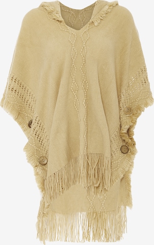 Gaya Cape in Brown: front