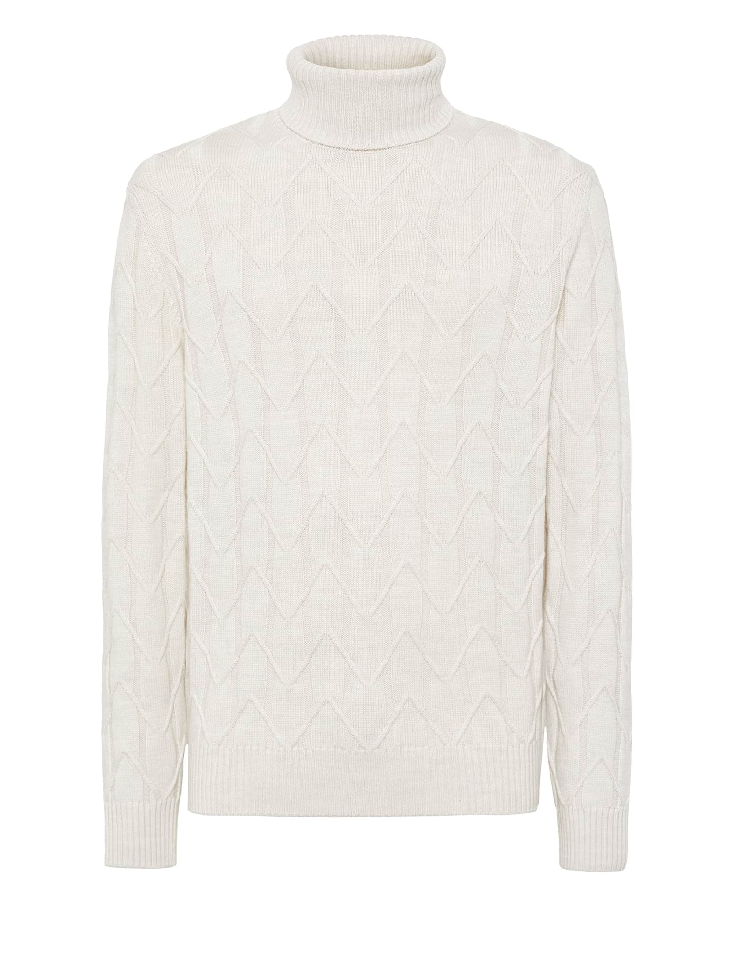 Boggi Milano Sweater in White: front