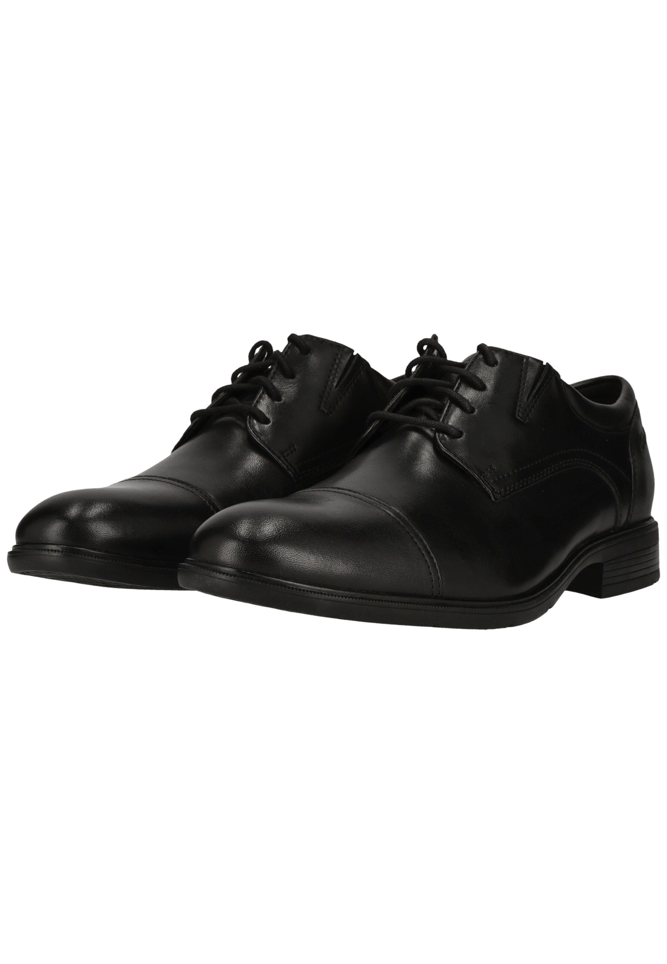 CLARKS Lace-up shoe 'Steadwell Cap' in Black