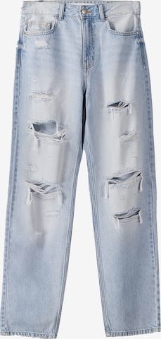 Bershka regular Jeans i blå: forside