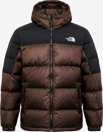 THE NORTH FACE - Casaco outdoor 'DIABLO' em castanho: frente