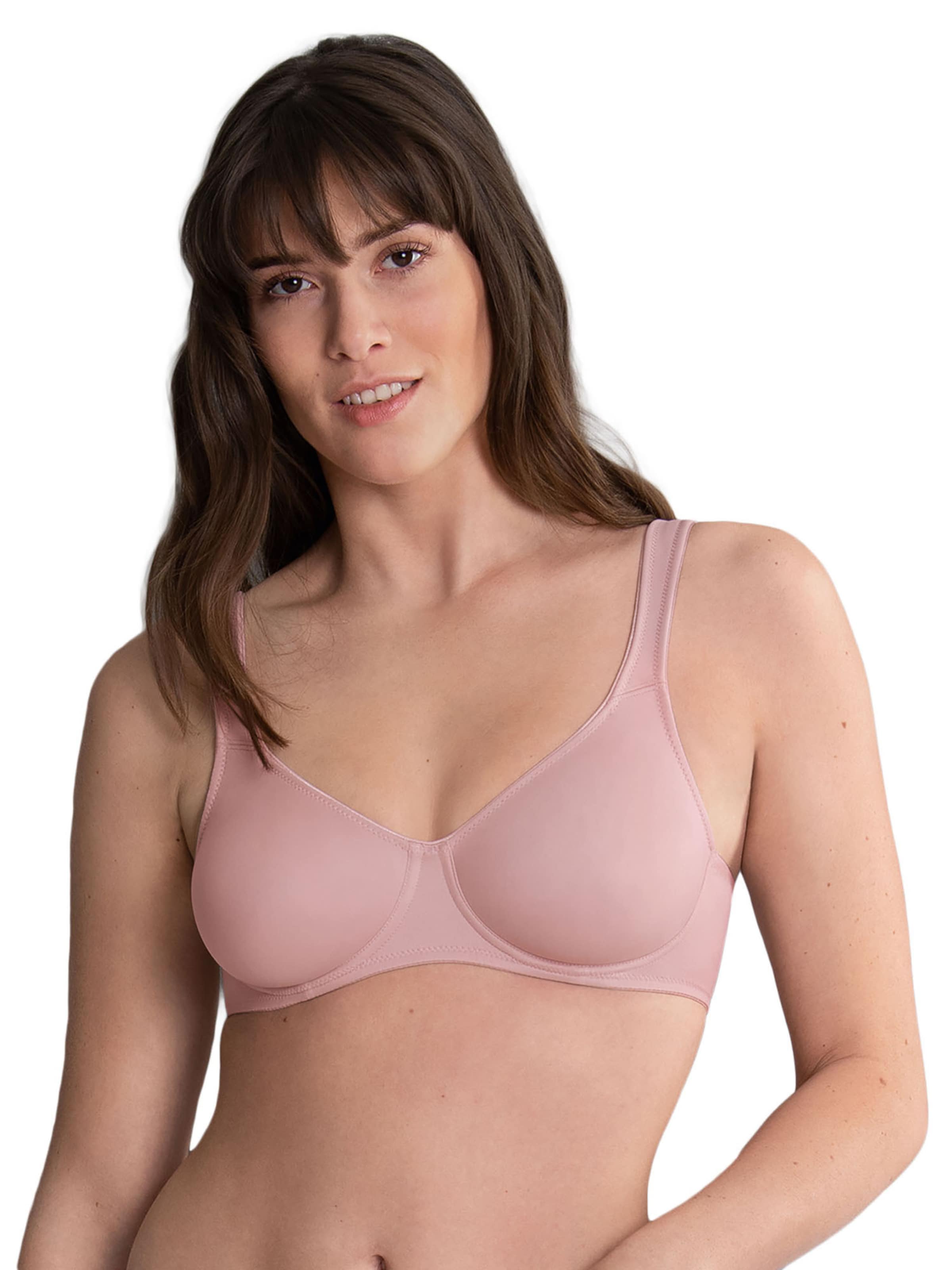 ANITA Minimiser Bra 'Twin' in Pink: front