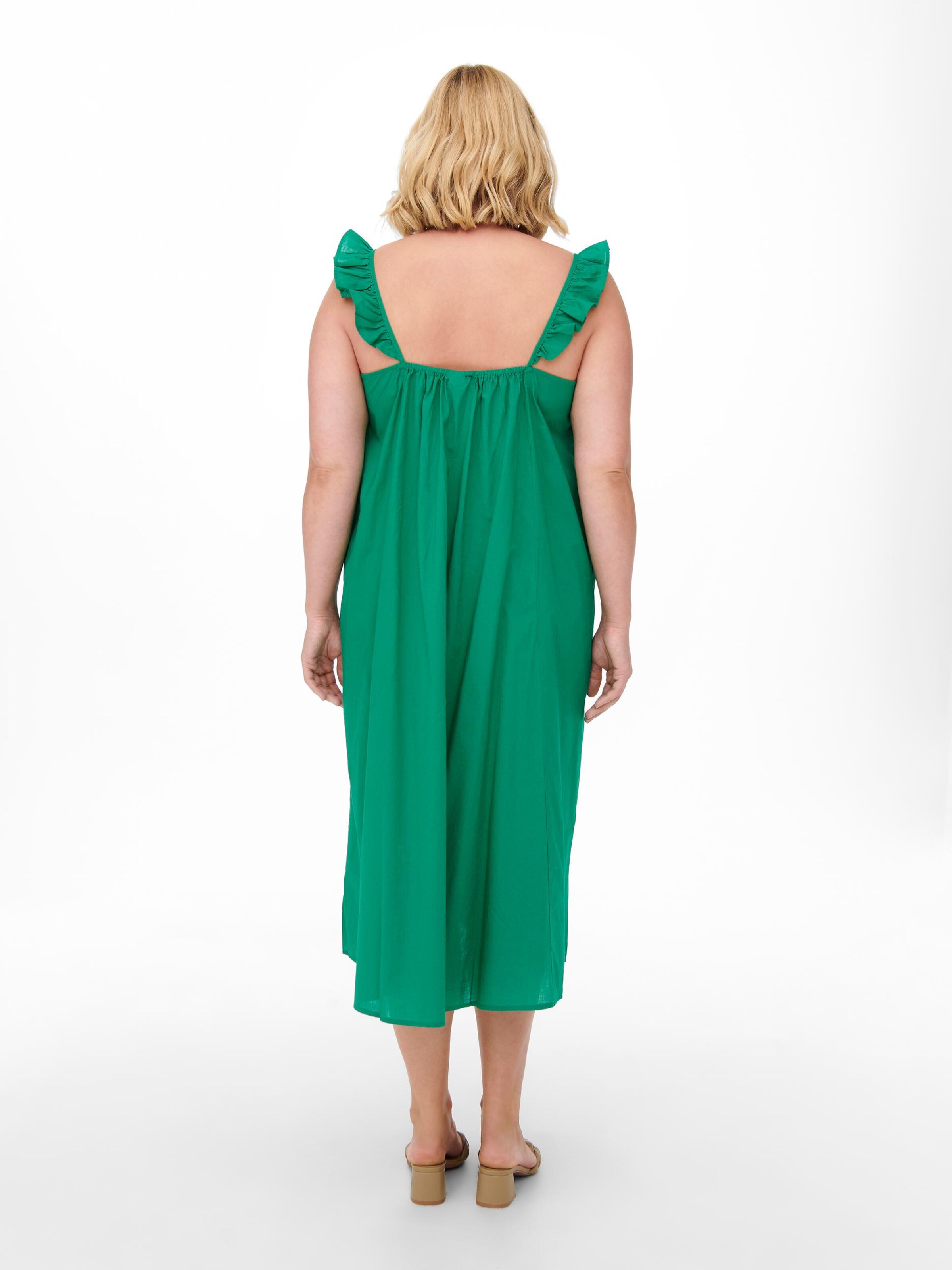 Frauen Große Größen ONLY Carmakoma Kleid 'Ally' in Grasgrün - OV94738 Frauen Große Größen ONLY Carmakoma Kleid 'Ally' in Grasgrün - OV94738