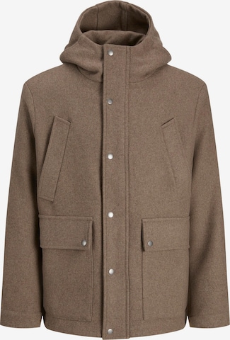 JACK & JONES Übergangsjacke in Braun: Vorderseite