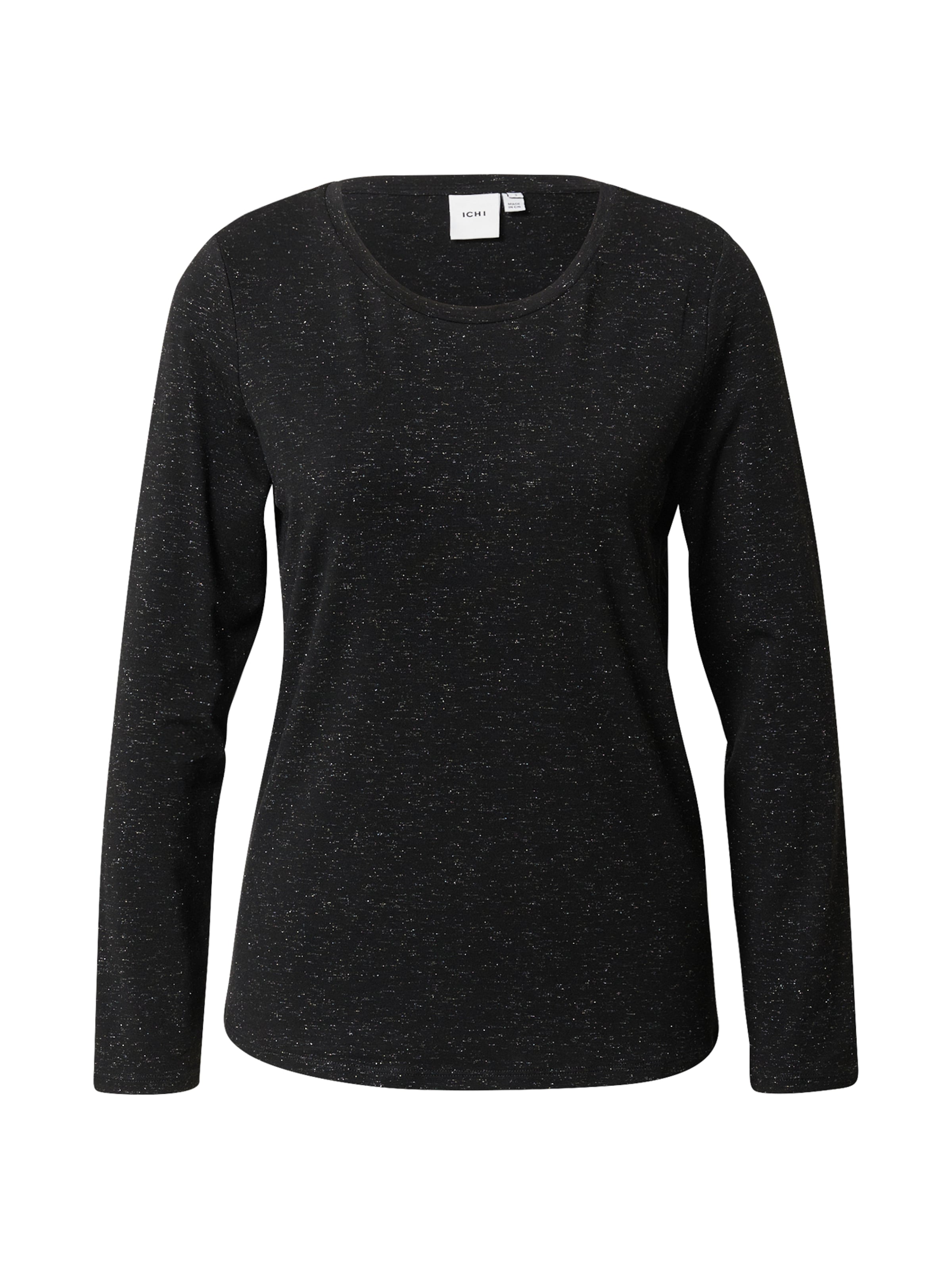 ICHI Tričko 'REBEL' - Čierna: predná strana