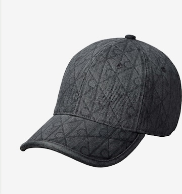 Casquette Calvin Klein en gris : devant