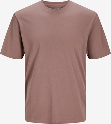 purpurinė JACK & JONES Priglundantis modelis Marškinėliai: priekis