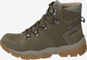 JOSEF SEIBEL Schnürstiefelette 'Philippa 50' in Grün: Vorderseite