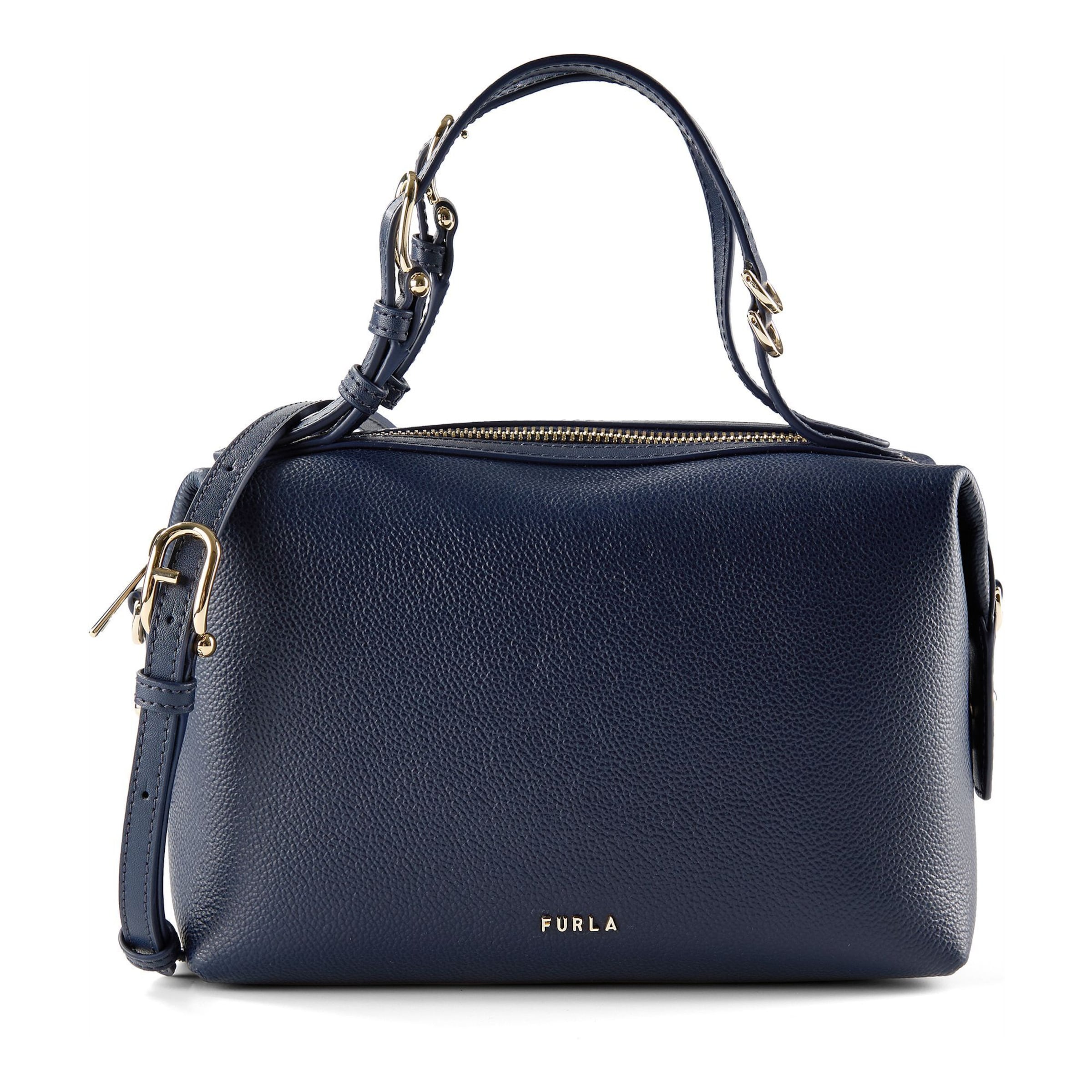 FURLA Handtas 'Double' in de kleur Donkerblauw, Productweergave